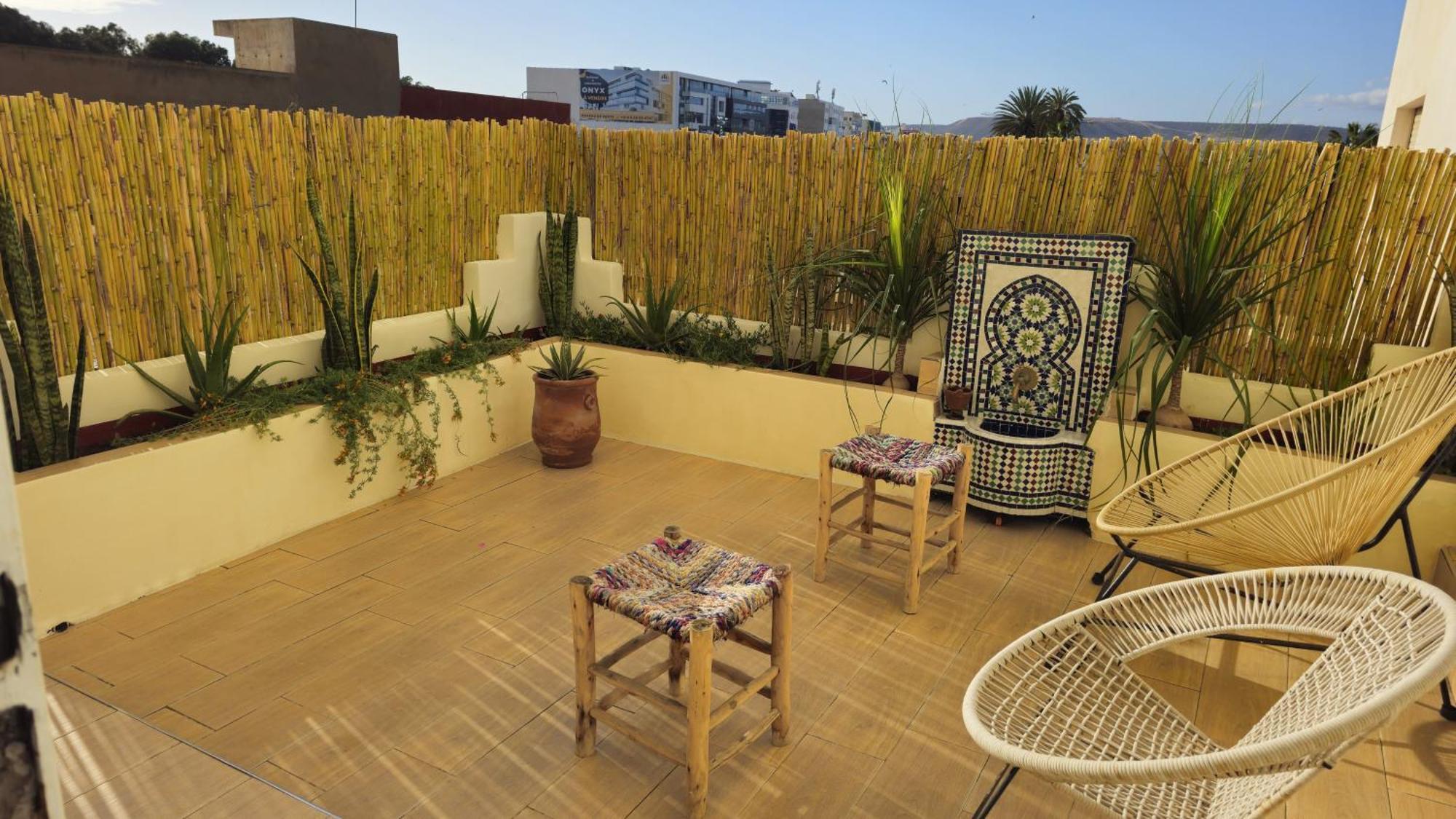 Appartement Julia Au Centre Ville Agadir Dans Residence Borj Dalat Екстериор снимка